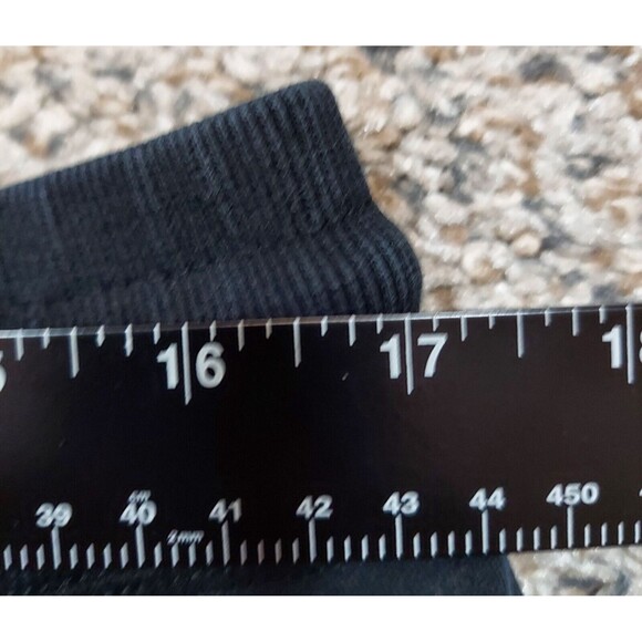 Akoo Sweatpants Jogger Style Heavy Cotton Blend Black Stretch Waist Mens XXL - Picture 7 of 8